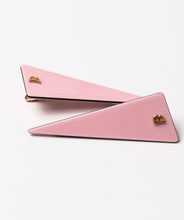 Load image into Gallery viewer, Loretta Triangle Clips Light Pink
