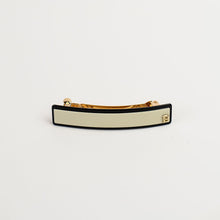 Load image into Gallery viewer, Clarissa Barrette Cream with Black
