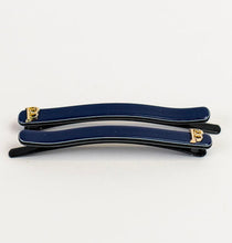 Load image into Gallery viewer, Sasha PS logo slides Navy
