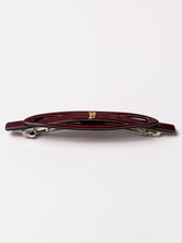 Load image into Gallery viewer, Eliza Barrette Clip Burgundy
