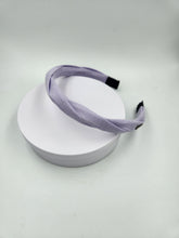 Load image into Gallery viewer, Thin Linen Twist Headband lilac
