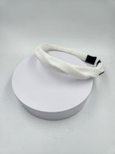 Load image into Gallery viewer, Thin Linen Twist Headband white
