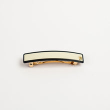 Load image into Gallery viewer, Clarissa Barrette Cream with Black
