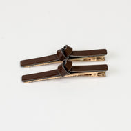 Susie Knot Alligator Brown
