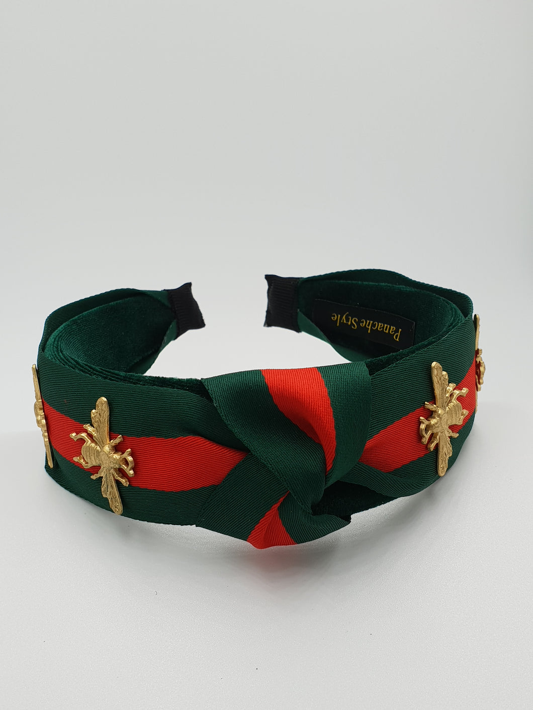 Red and Green knot headband