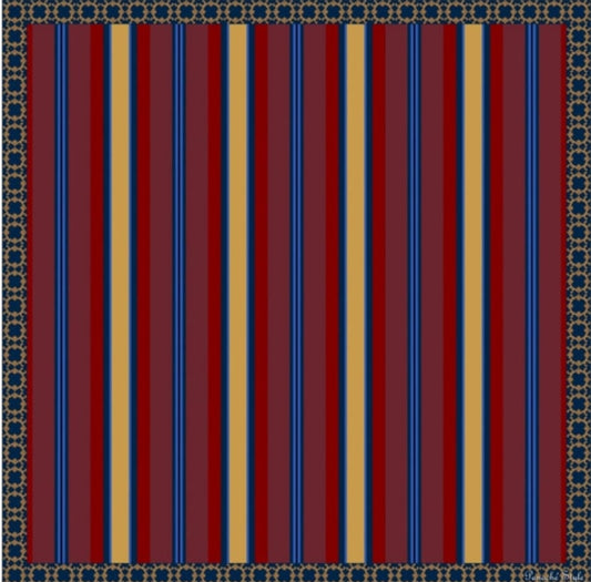 Striped scarf