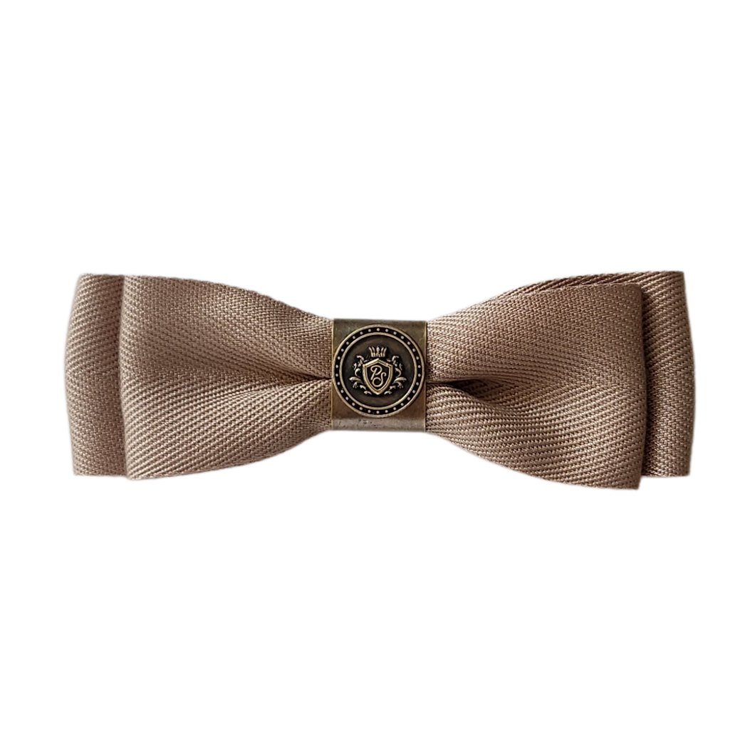 Ella Herringbone Bow Coffee