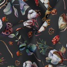 Load image into Gallery viewer, Lotus Floral In black
