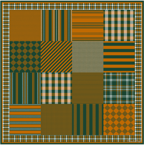 All about Checks - Forest Green